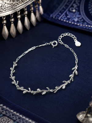 LUNE-Silver Branch Bracelet
