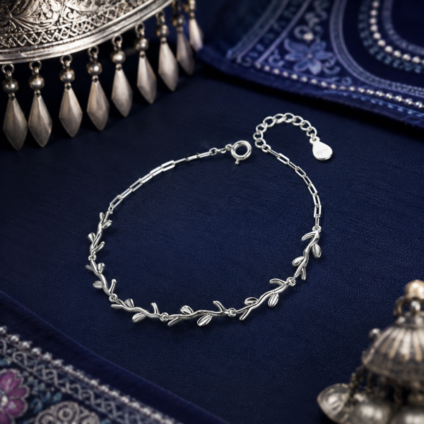 LUNE-Silver Branch Bracelet